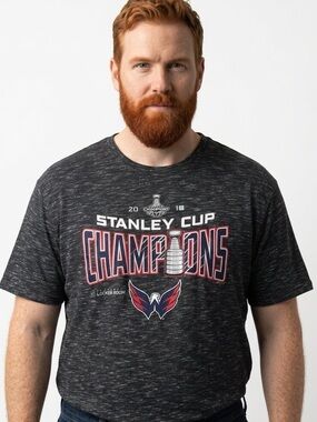NHL X FANATICS | Washington Capitals Stanley Cup Champions Tee Men’s Size XL